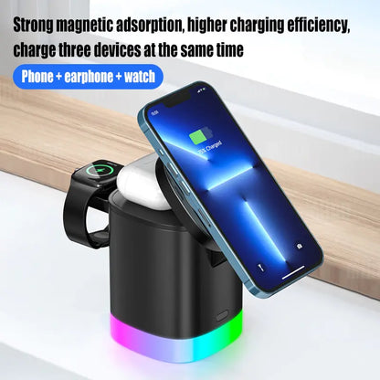 MagCube Magnetic Wireless Charging Stand